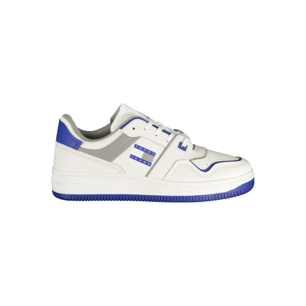 Tommy Hilfiger White Polyester Sneaker