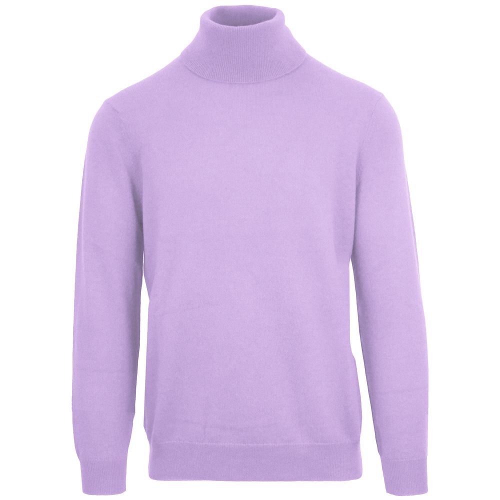 Malo Purple Wool Sweater