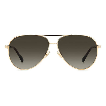 Jimmy Choo Gold Metal Sunglasses