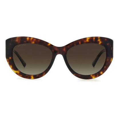 Jimmy Choo Brown Acetate Sunglasses