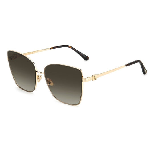 Jimmy Choo Gold Metal Sunglasses