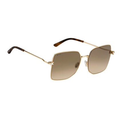 Jimmy Choo Gold Metal Sunglasses