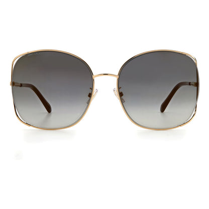 Jimmy Choo Rose Gold Metal Sunglasses