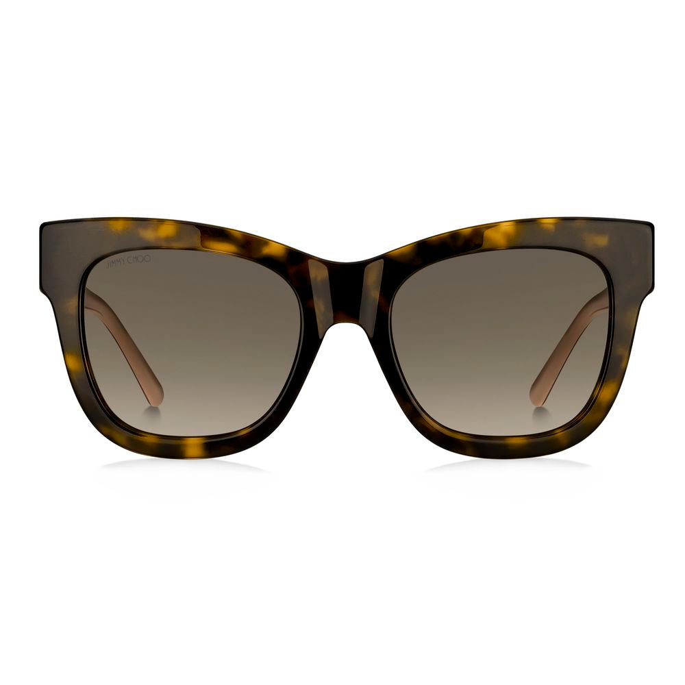 Jimmy Choo Brown Acetate Sunglasses