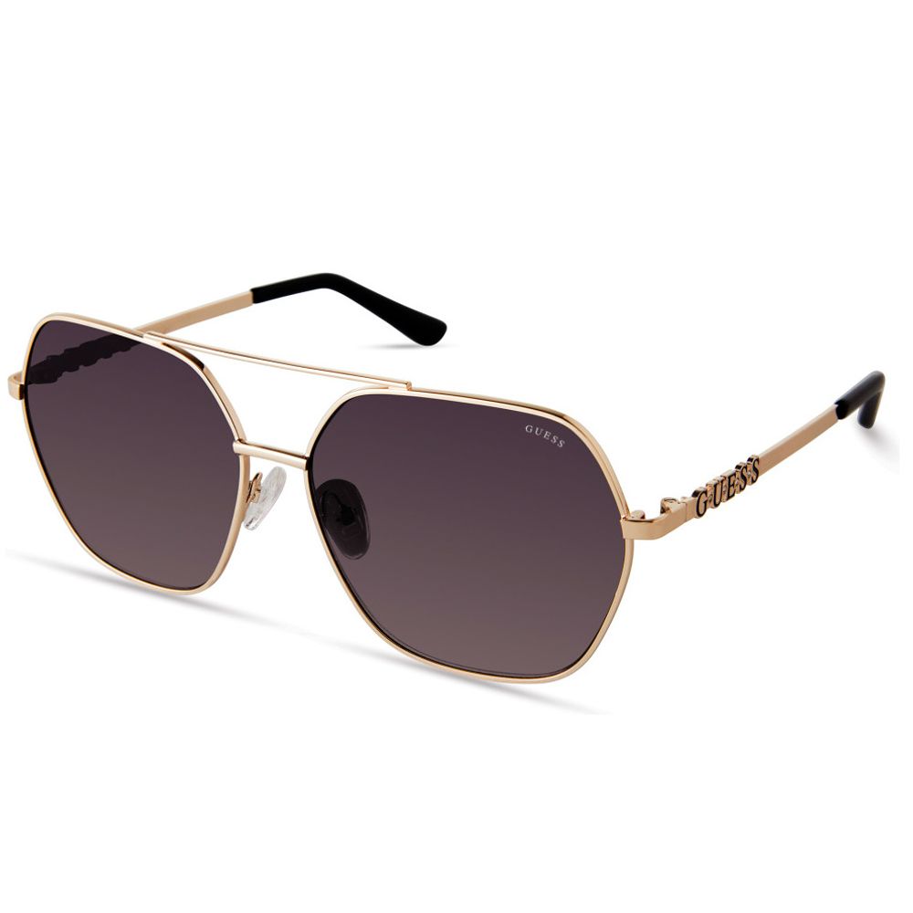 Guess Gold Metal Sunglasses