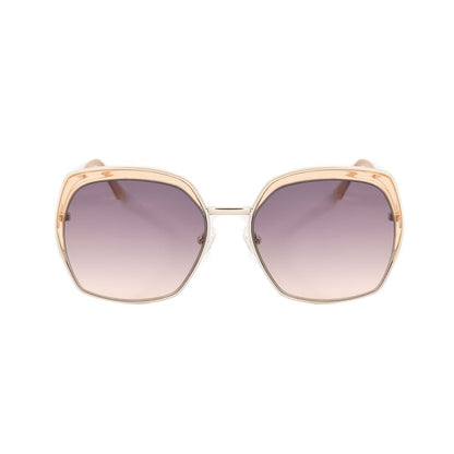 Guess Gold Metal Sunglasses