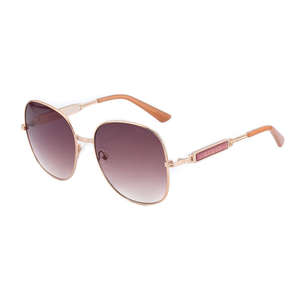 Guess Gold Metal Sunglasses