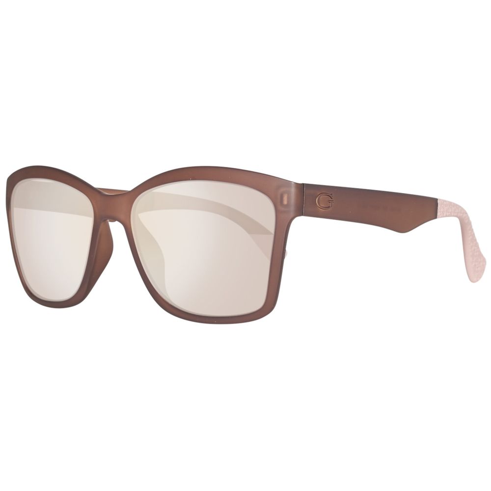 Guess Brown Plastic Sunglasses