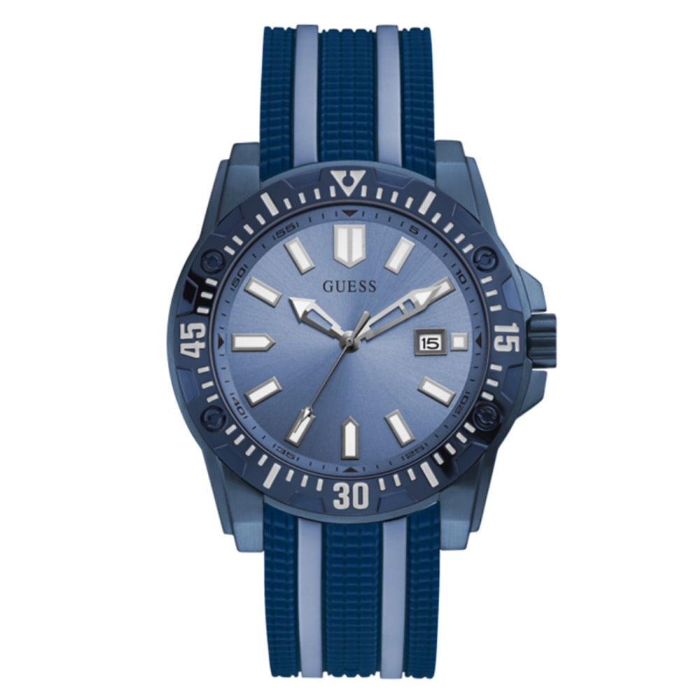 Guess Blue Silicone Watch