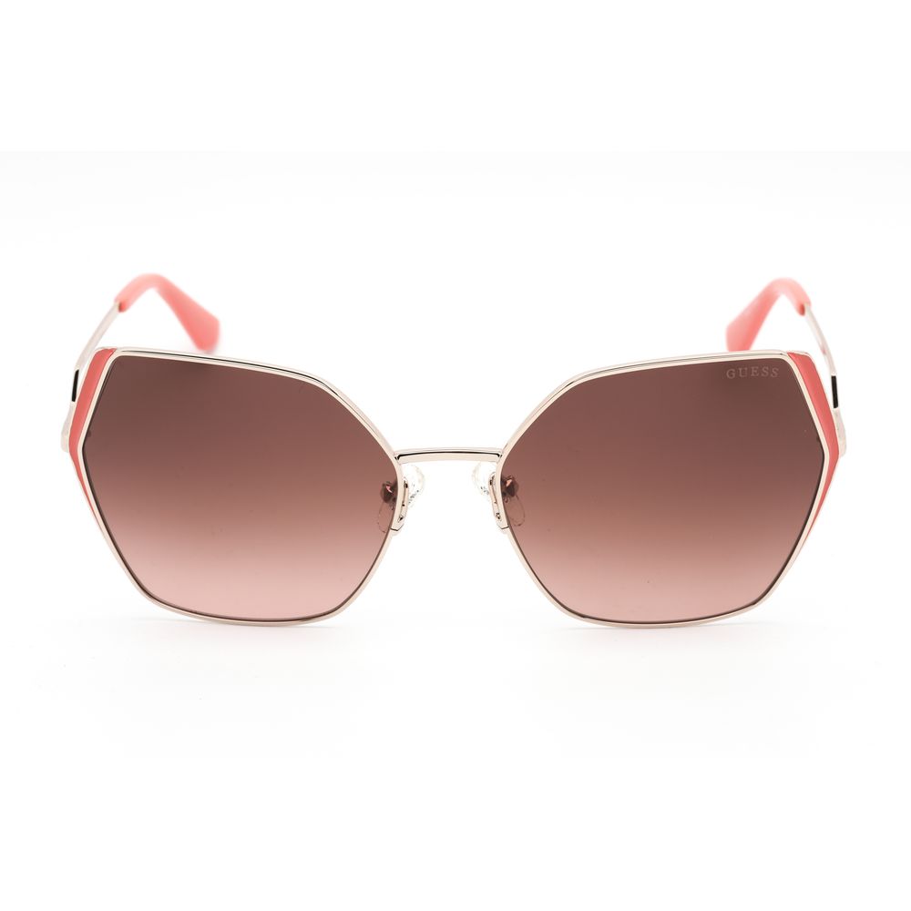 Guess Gold Metal Sunglasses