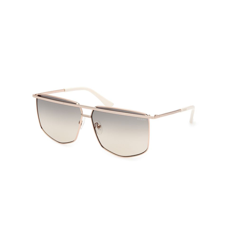 Guess Gold Metal Sunglasses