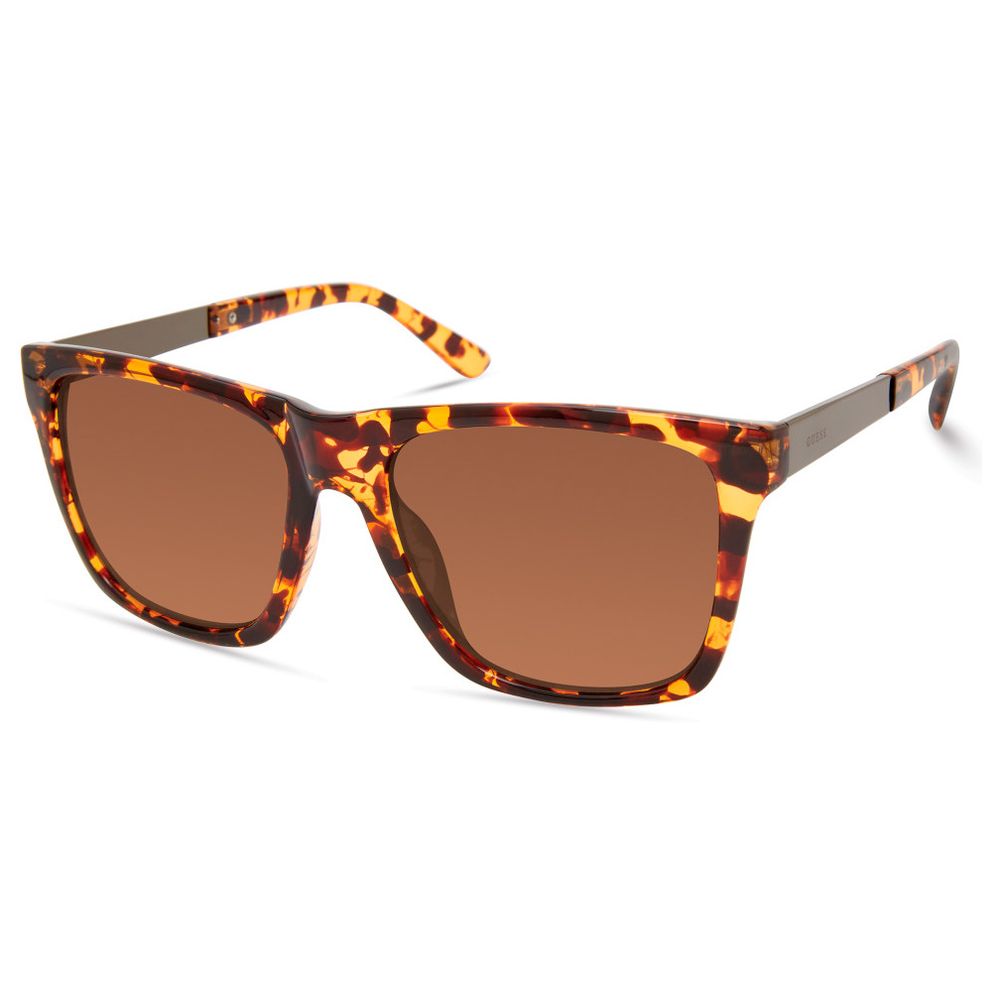 Guess Brown Resin Sunglasses