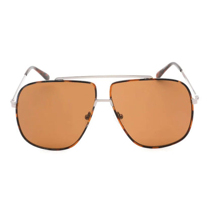 Guess Brown Metal Sunglasses