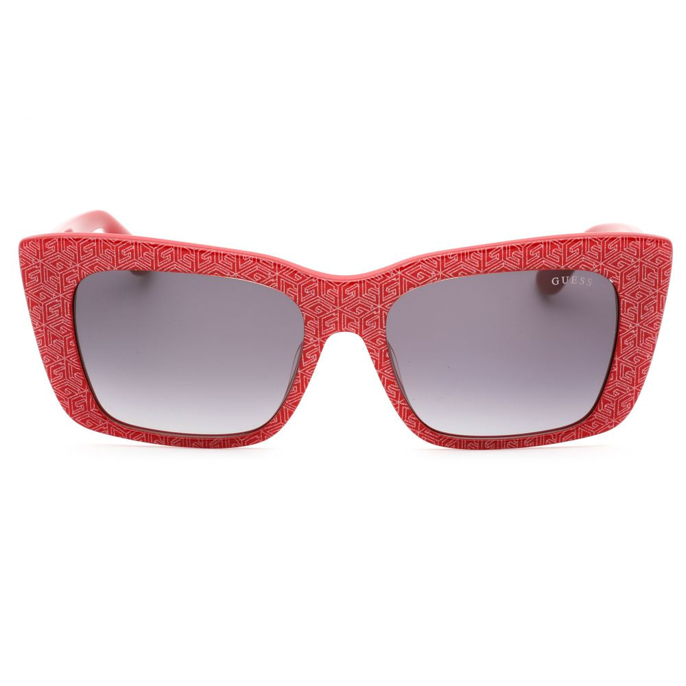 Guess Red Resin Sunglasses