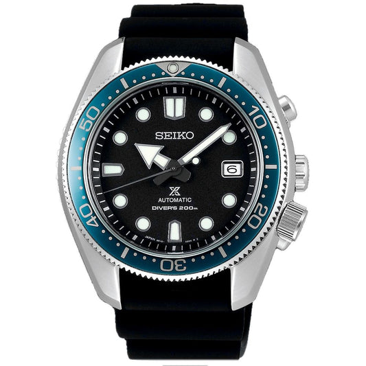 Seiko Black Rubber Watch