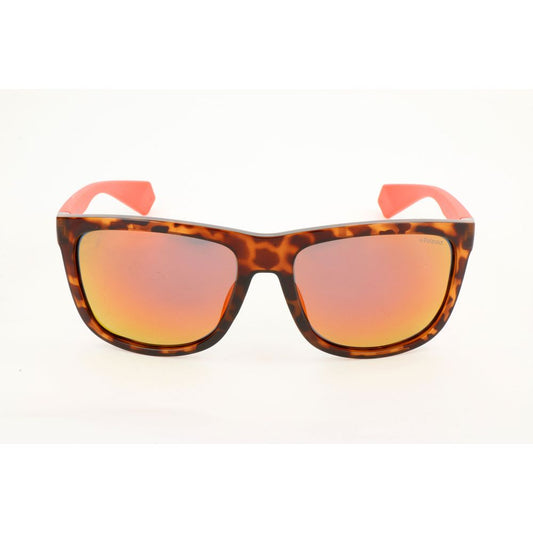 Polaroid Brown Rubber Sunglasses