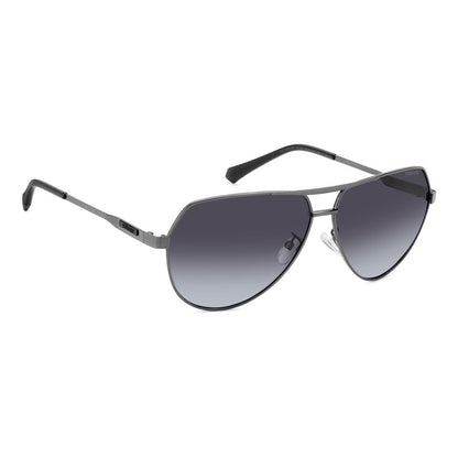 Polaroid Gray Metal Sunglasses