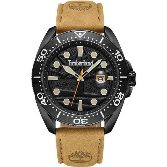 Timberland Brown Leather Watch