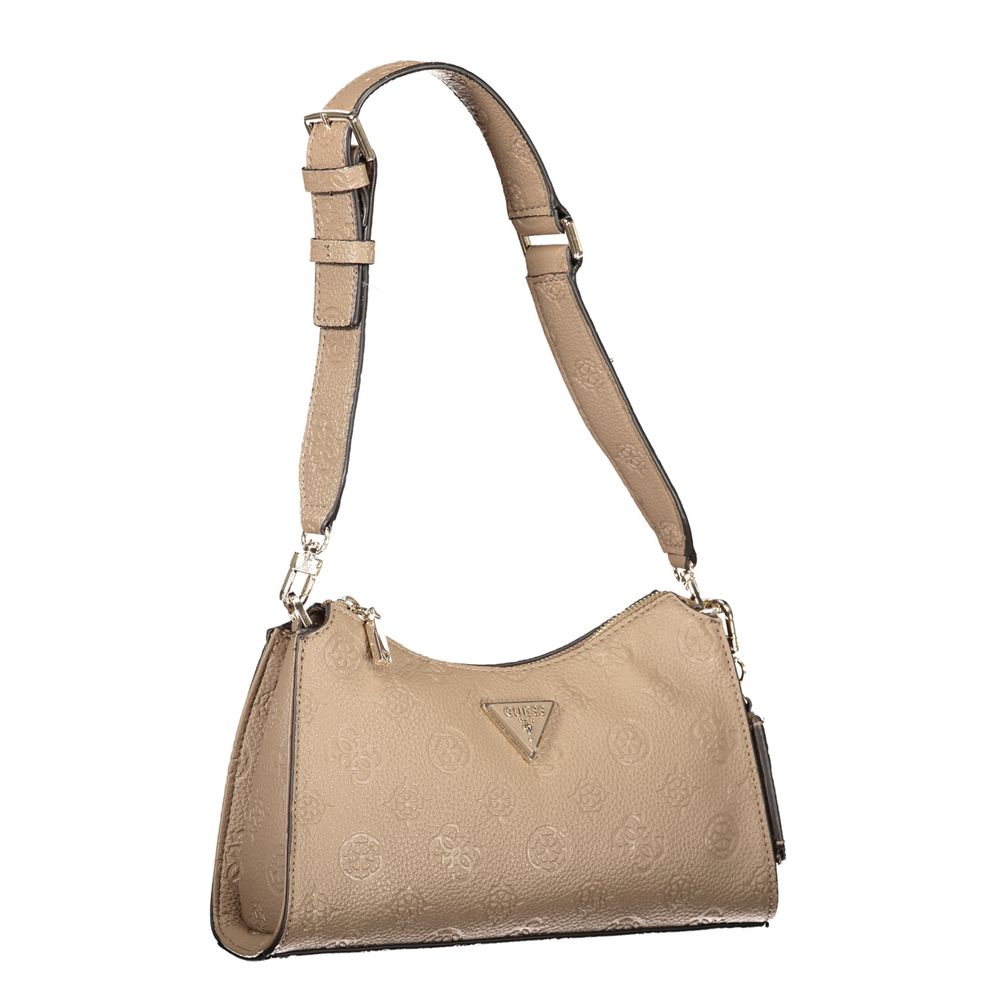 Guess Jeans Beige Polyethylene Handbag