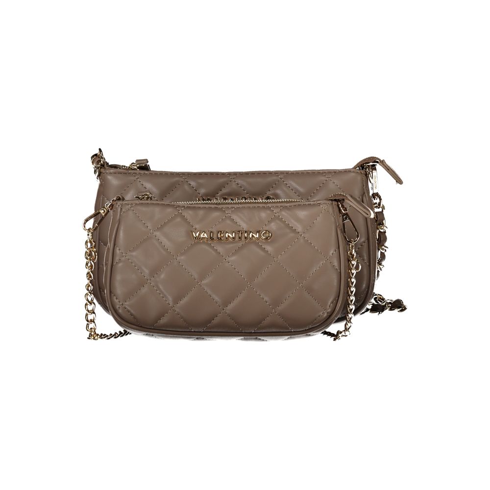 Valentino Bags Brown Polyethylene Handbag