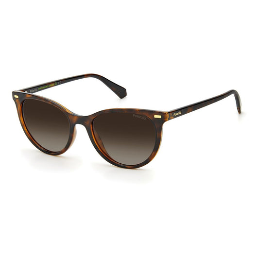 Polaroid Brown Resin Sunglasses