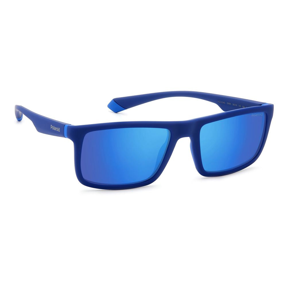 Polaroid Blue Rubber Sunglasses