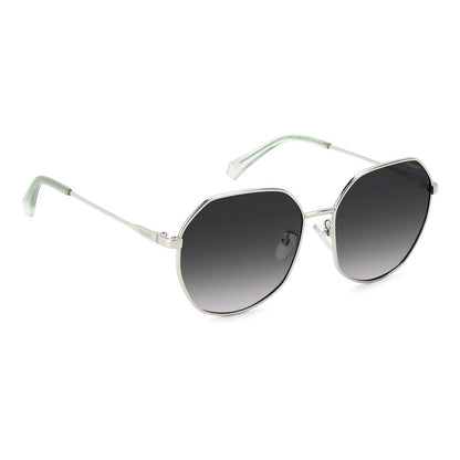 Polaroid Gray Metal Sunglasses