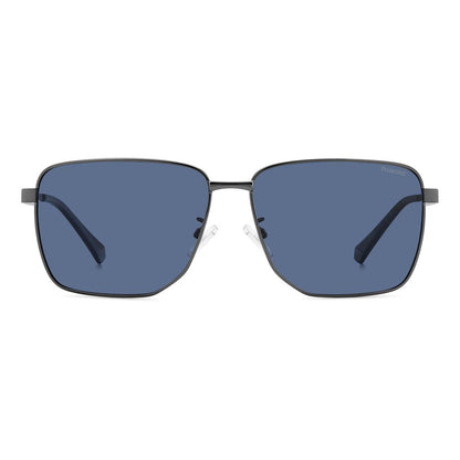 Polaroid Gray Metal Sunglasses