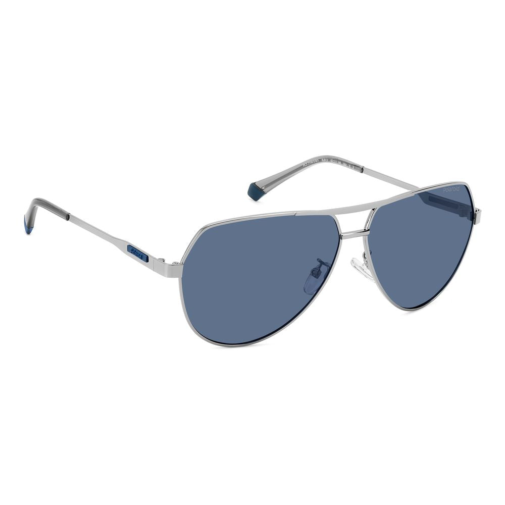 Polaroid Gray Metal Sunglasses