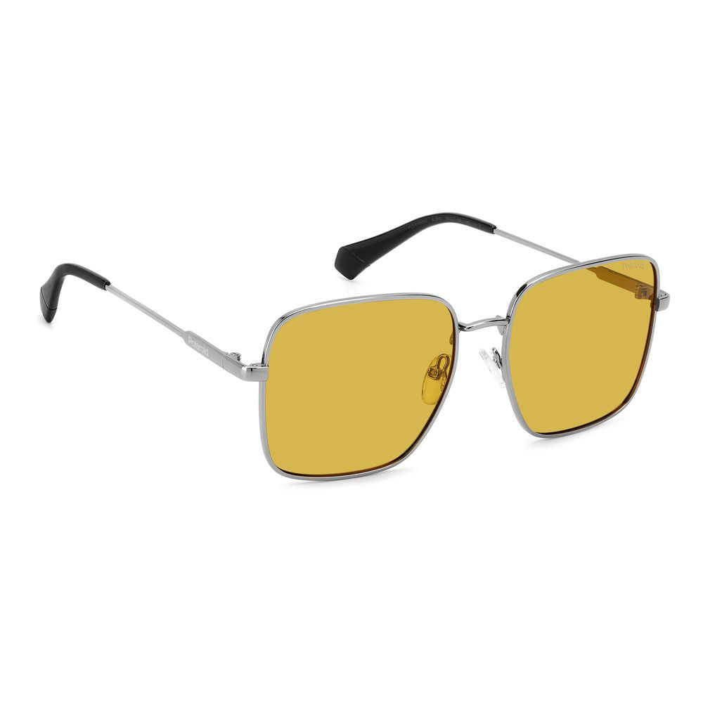 Polaroid Gray Metal Sunglasses