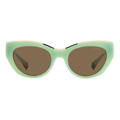 Polaroid Green Resin Sunglasses