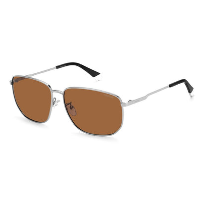 Polaroid Gray Metal Sunglasses