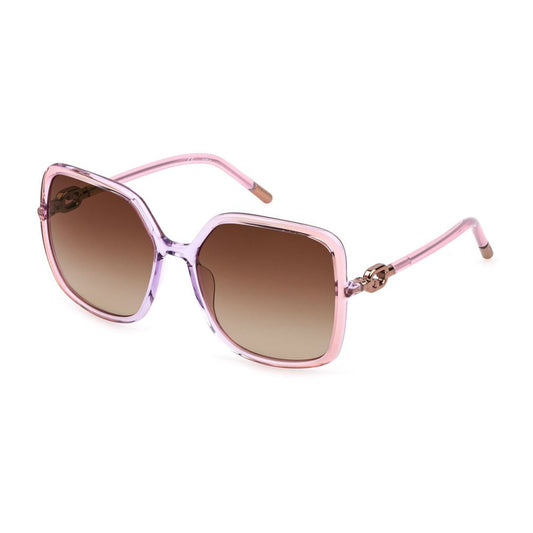 Furla Brown Plastic Sunglasses