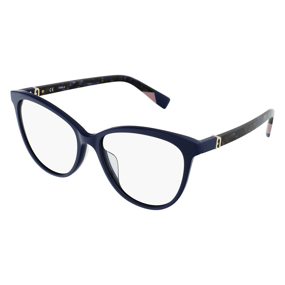 Furla Blue Plastic Frames