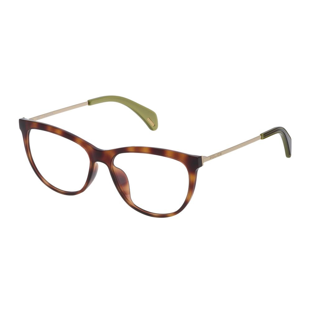 Police Brown Plastic Frames