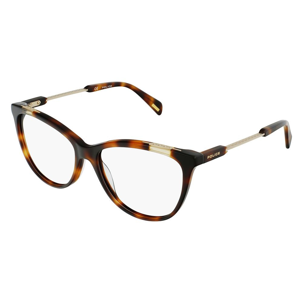 Police Brown Plastic Frames