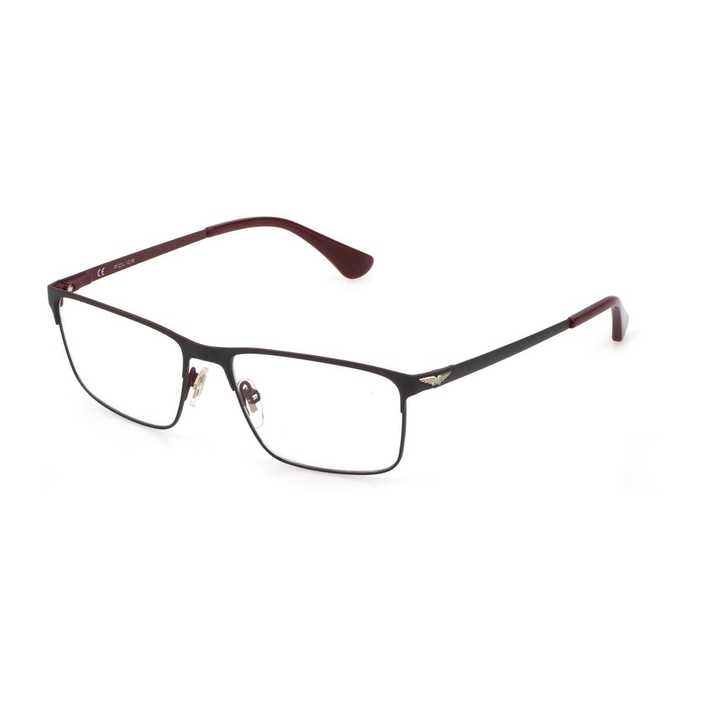 Police Red Metal Frames