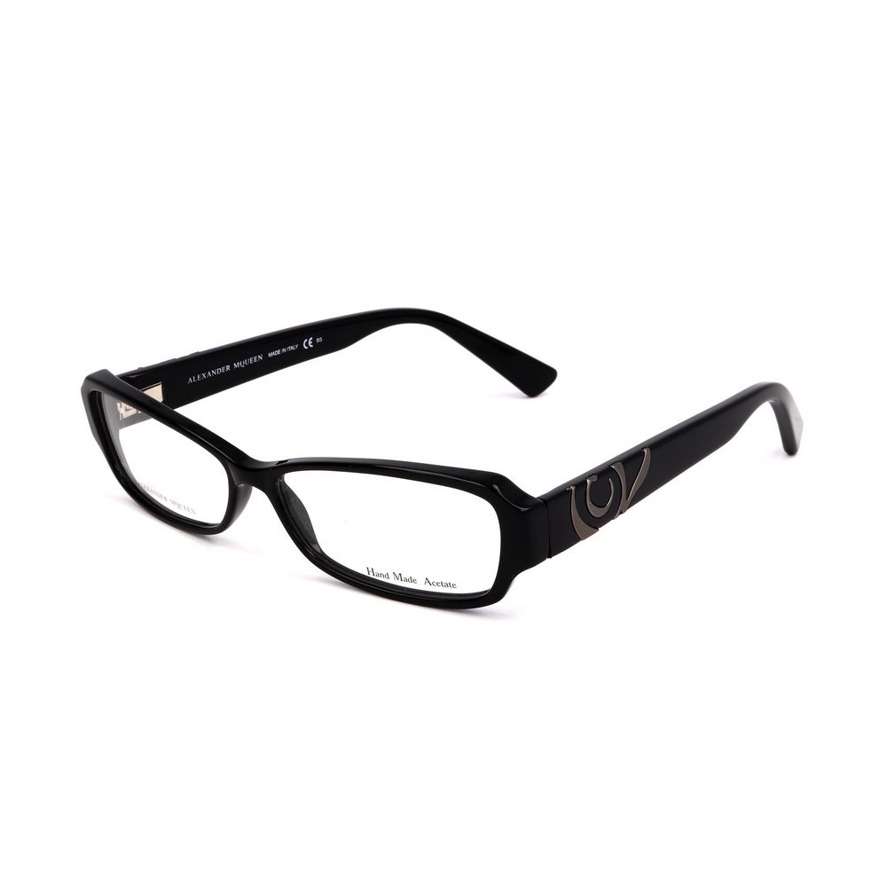 Alexander McQueen Black Acetate Frames