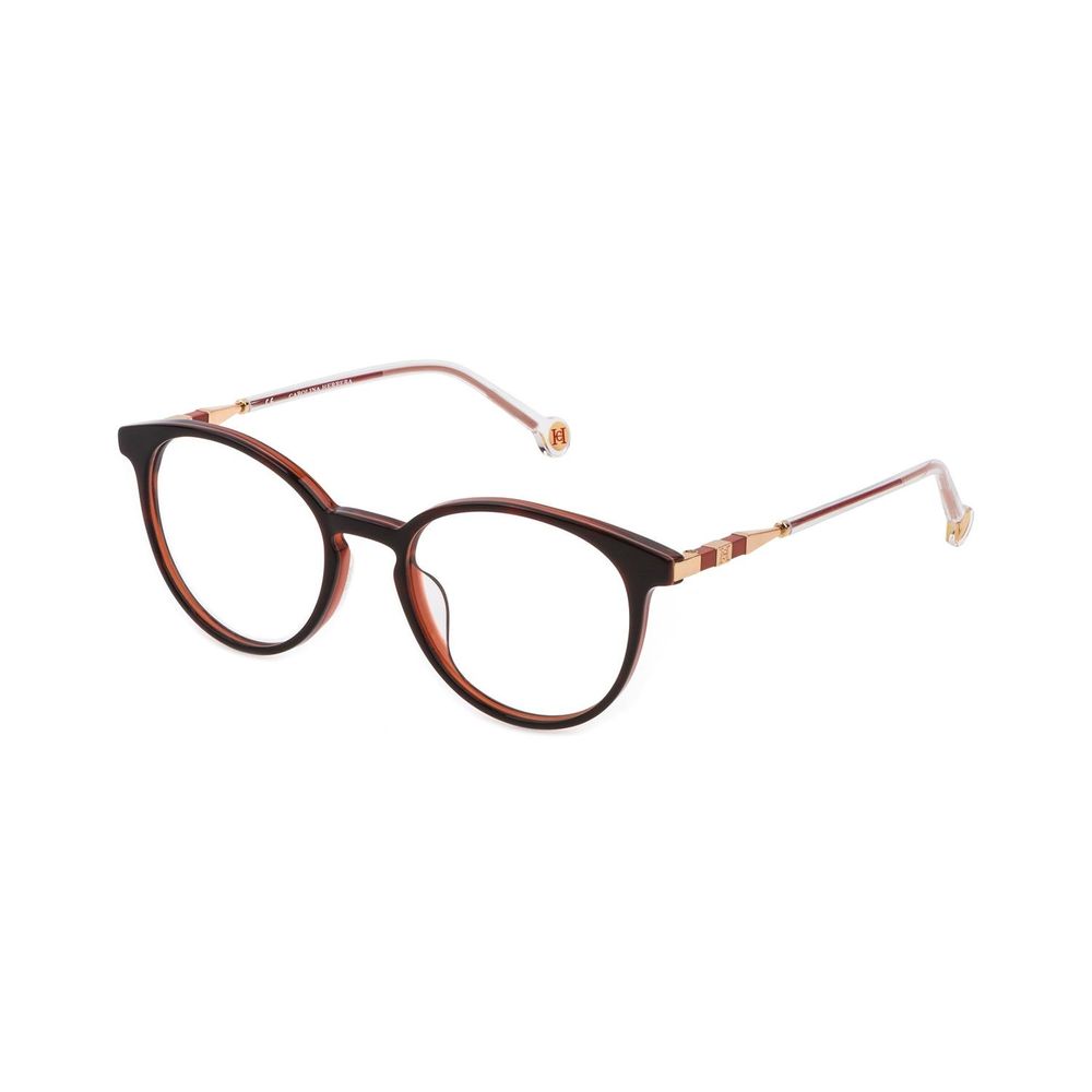 Carolina Herrera Brown Acetate Frames