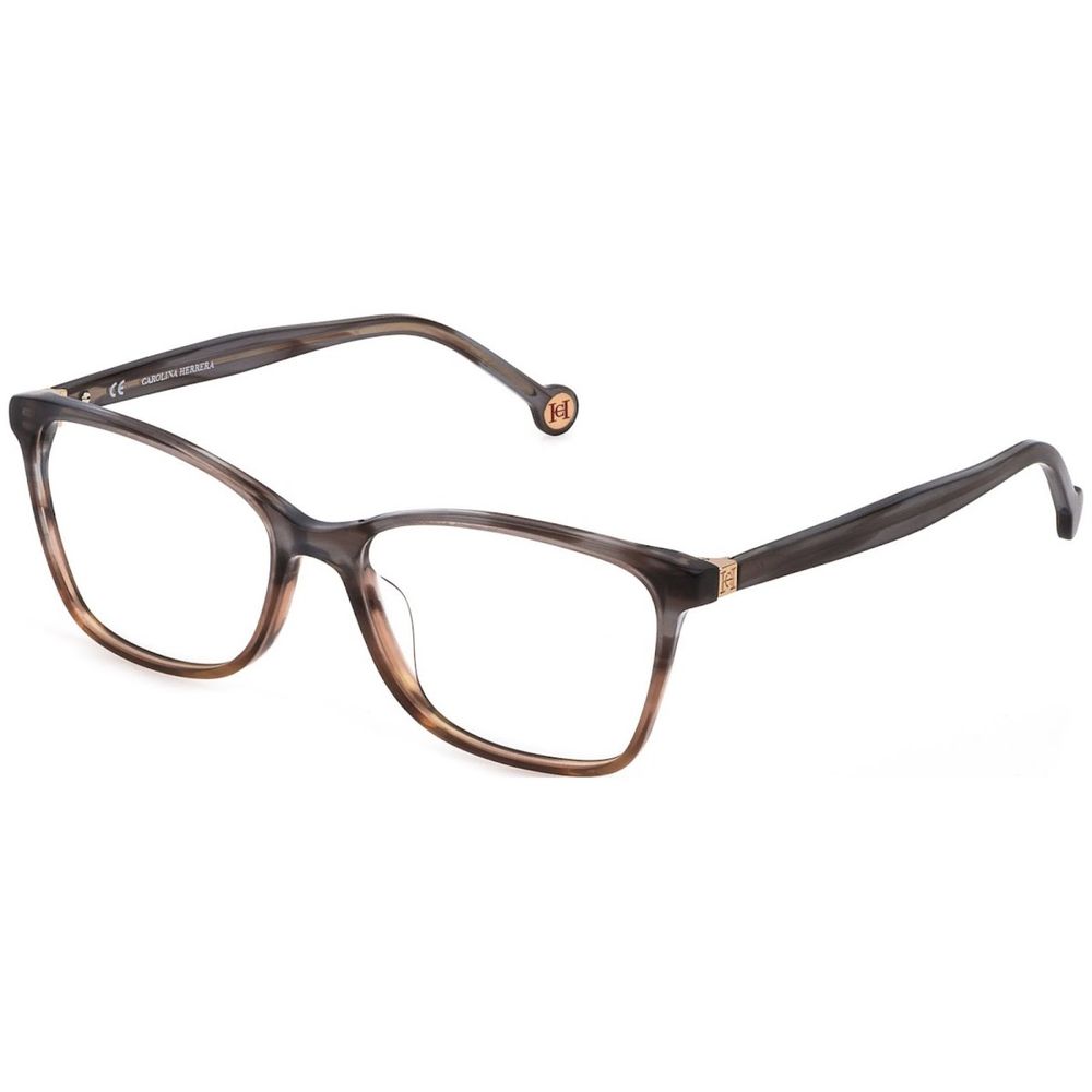 Carolina Herrera Brown Acetate Frames