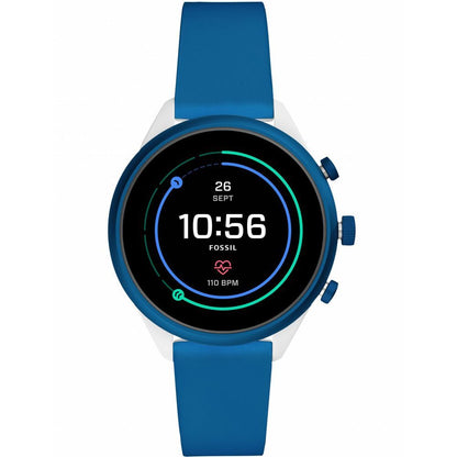 Fossil Blue Silicone Watch