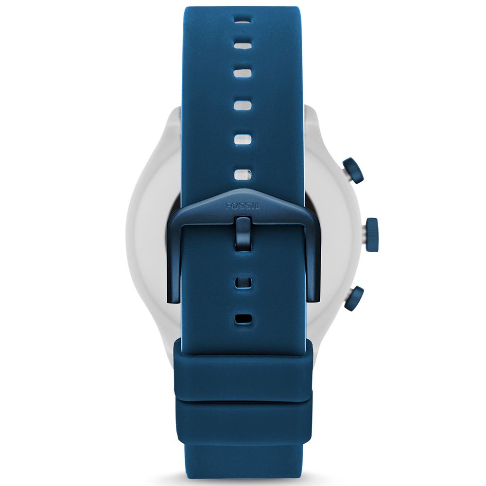 Fossil Blue Silicone Watch