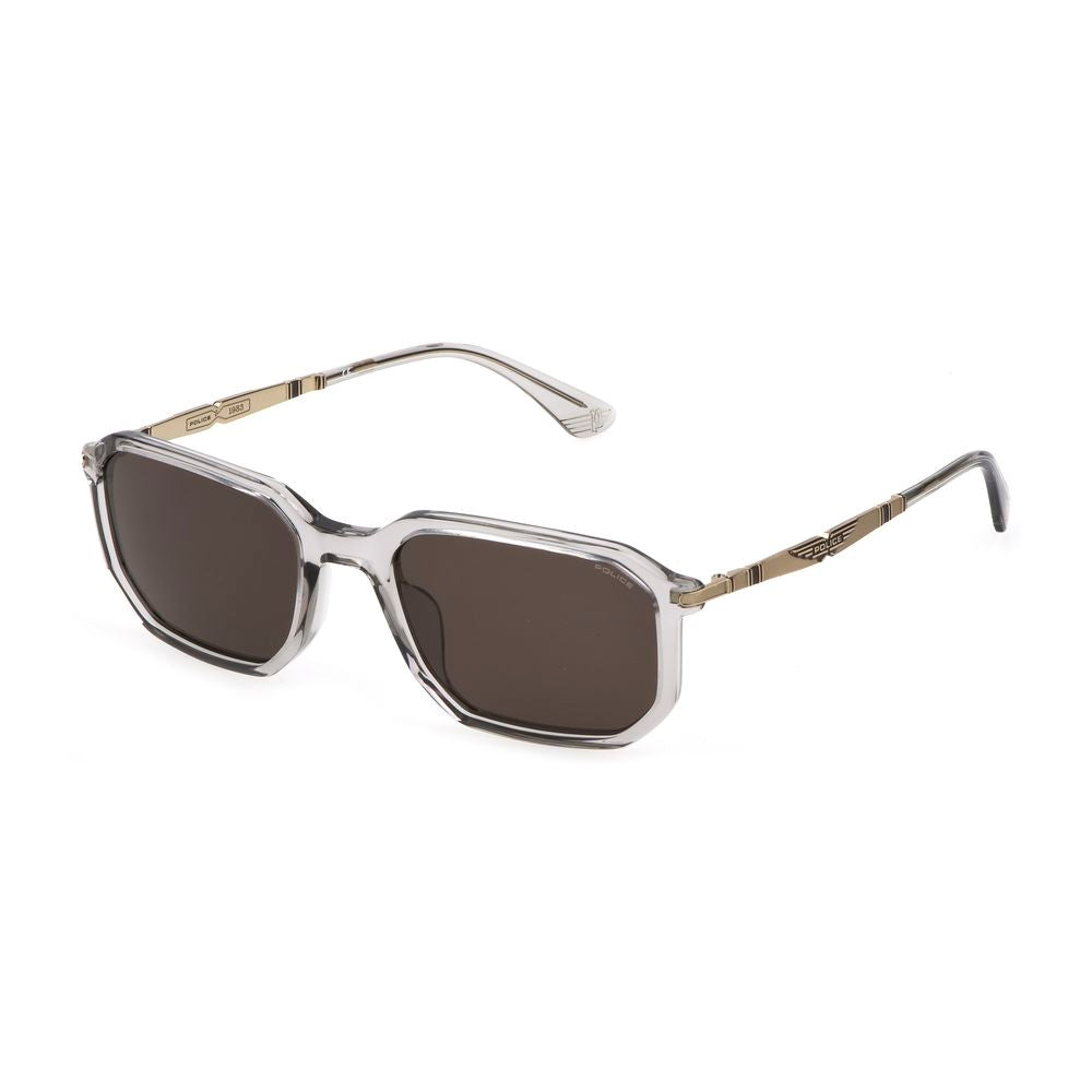 Police Gray Acetate Sunglasses