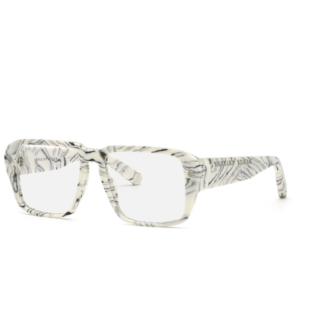 Philipp Plein White Acetate Frames