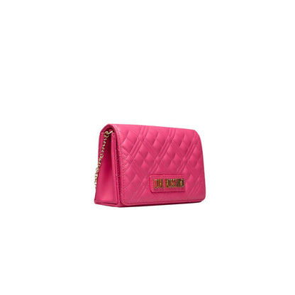 Love Moschino Fuchsia Polyethylene Women Crossbody Bag