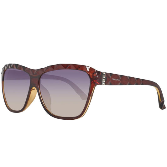 Swarovski Brown Injected Sunglasses