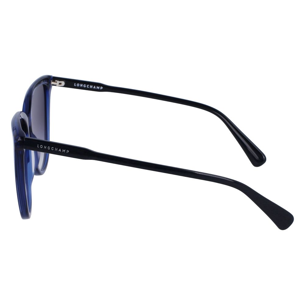 Longchamp Blue Acetate Sunglasses