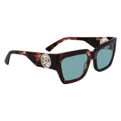 Longchamp Brown Acetate Sunglasses