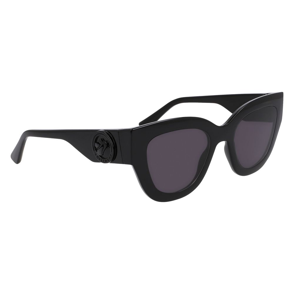 Longchamp Black Injected Sunglasses