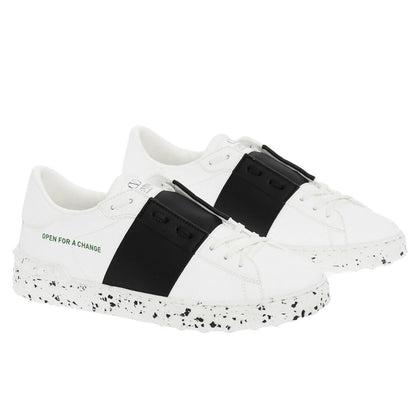 Valentino Garavani White Leather Di Calfskin Sneaker